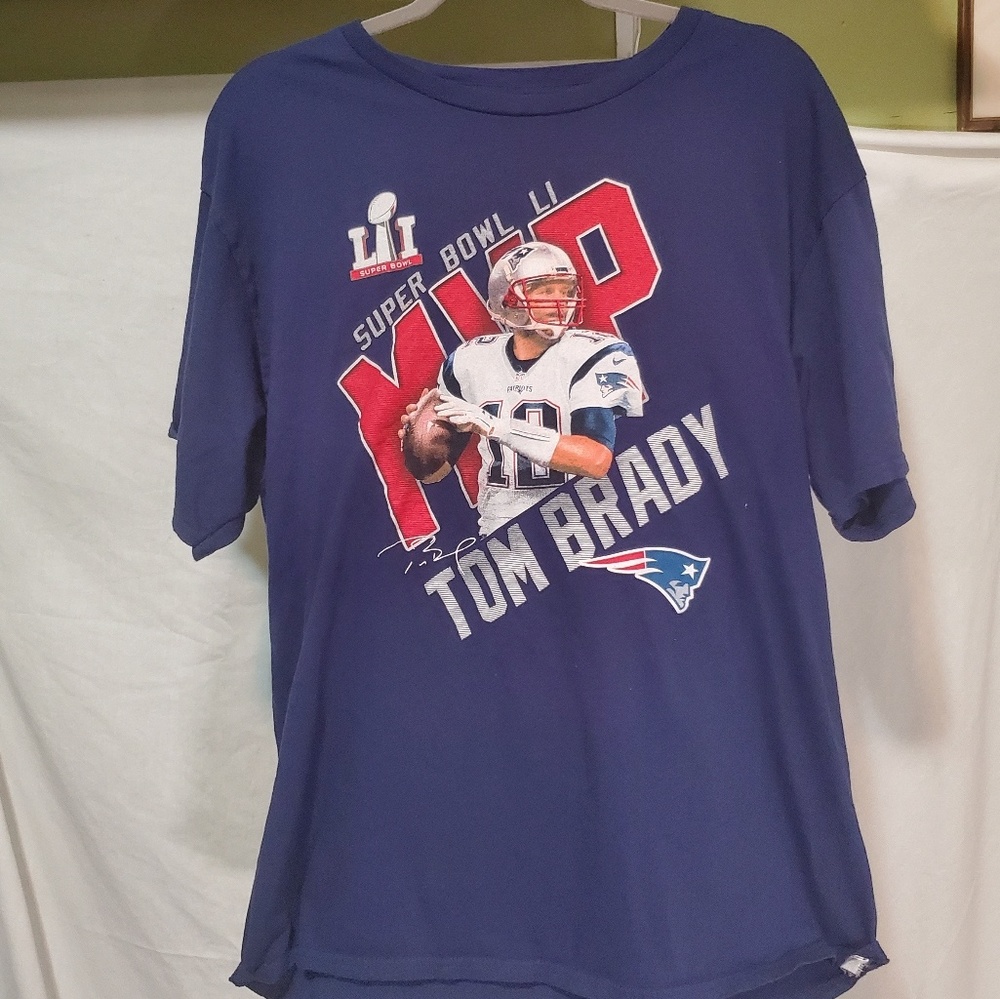 NFL Super bowl LI Tom Brady VIP tee mens xl